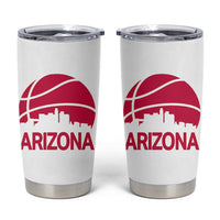 Arizona Skyline State Pride Tumbler Cup Modern Urban Hoops Basketball