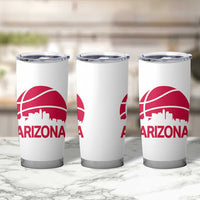 Arizona Skyline State Pride Tumbler Cup Modern Urban Hoops Basketball