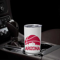 Arizona Skyline State Pride Tumbler Cup Modern Urban Hoops Basketball