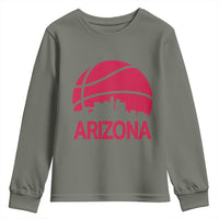 Arizona Skyline State Pride Youth Sweatshirt Modern Urban Hoops Basketball