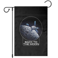 Back To The Moon Garden Flag Lunar Mission Astronaut Space Lover