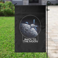 Back To The Moon Garden Flag Lunar Mission Astronaut Space Lover