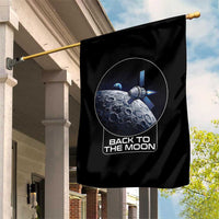 Back To The Moon Garden Flag Lunar Mission Astronaut Space Lover