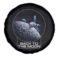 Back To The Moon Spare Tire Cover Lunar Mission Astronaut Space Lover