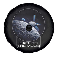 Back To The Moon Spare Tire Cover Lunar Mission Astronaut Space Lover