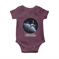 Back To The Moon Baby Onesie Lunar Mission Astronaut Space Lover