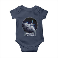 Back To The Moon Baby Onesie Lunar Mission Astronaut Space Lover