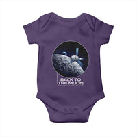 Back To The Moon Baby Onesie Lunar Mission Astronaut Space Lover