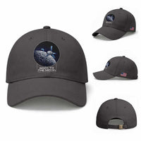 Back To The Moon Baseball Cap Lunar Mission Astronaut Space Lover