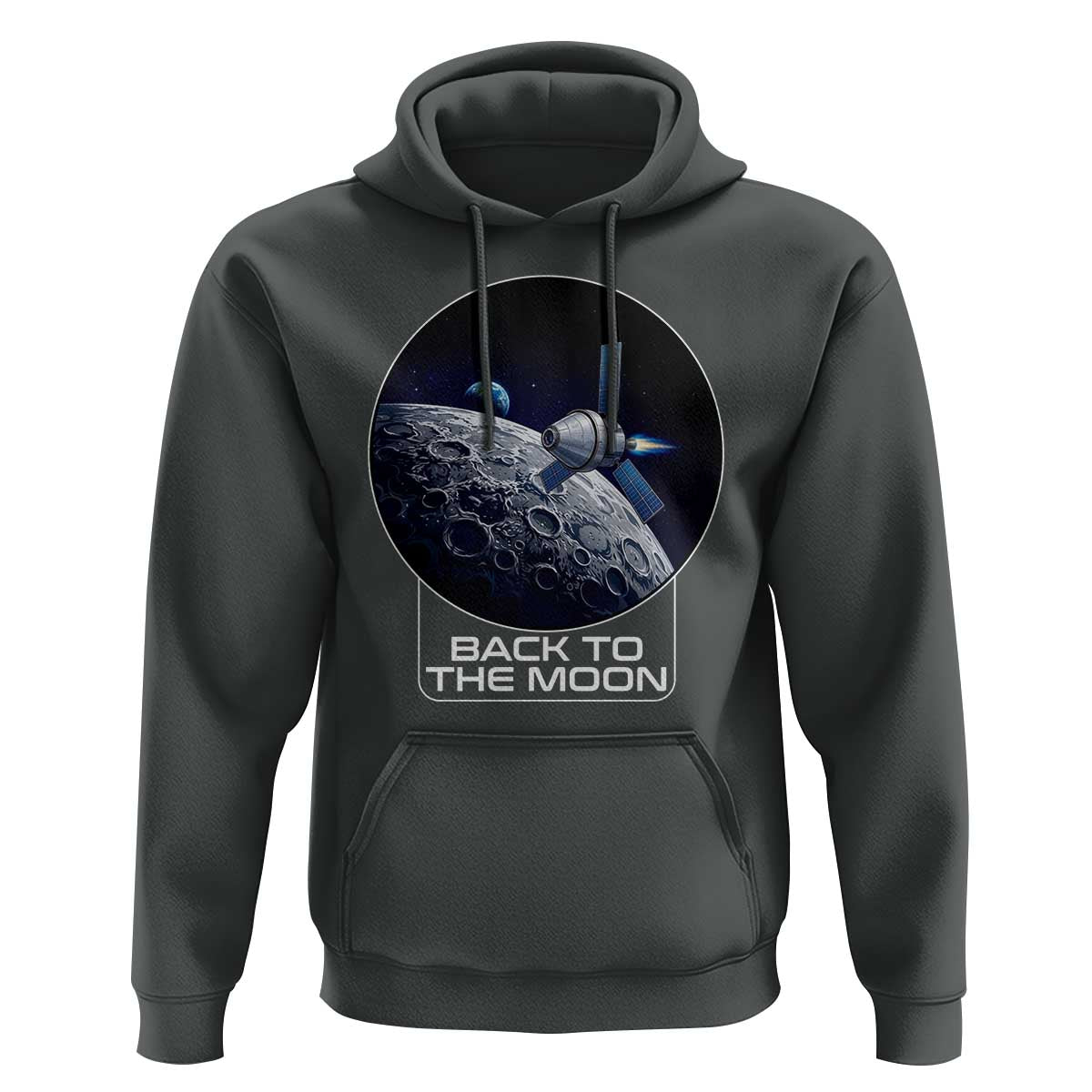 Back To The Moon Hoodie Lunar Mission Astronaut Space Lover