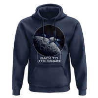 Back To The Moon Hoodie Lunar Mission Astronaut Space Lover