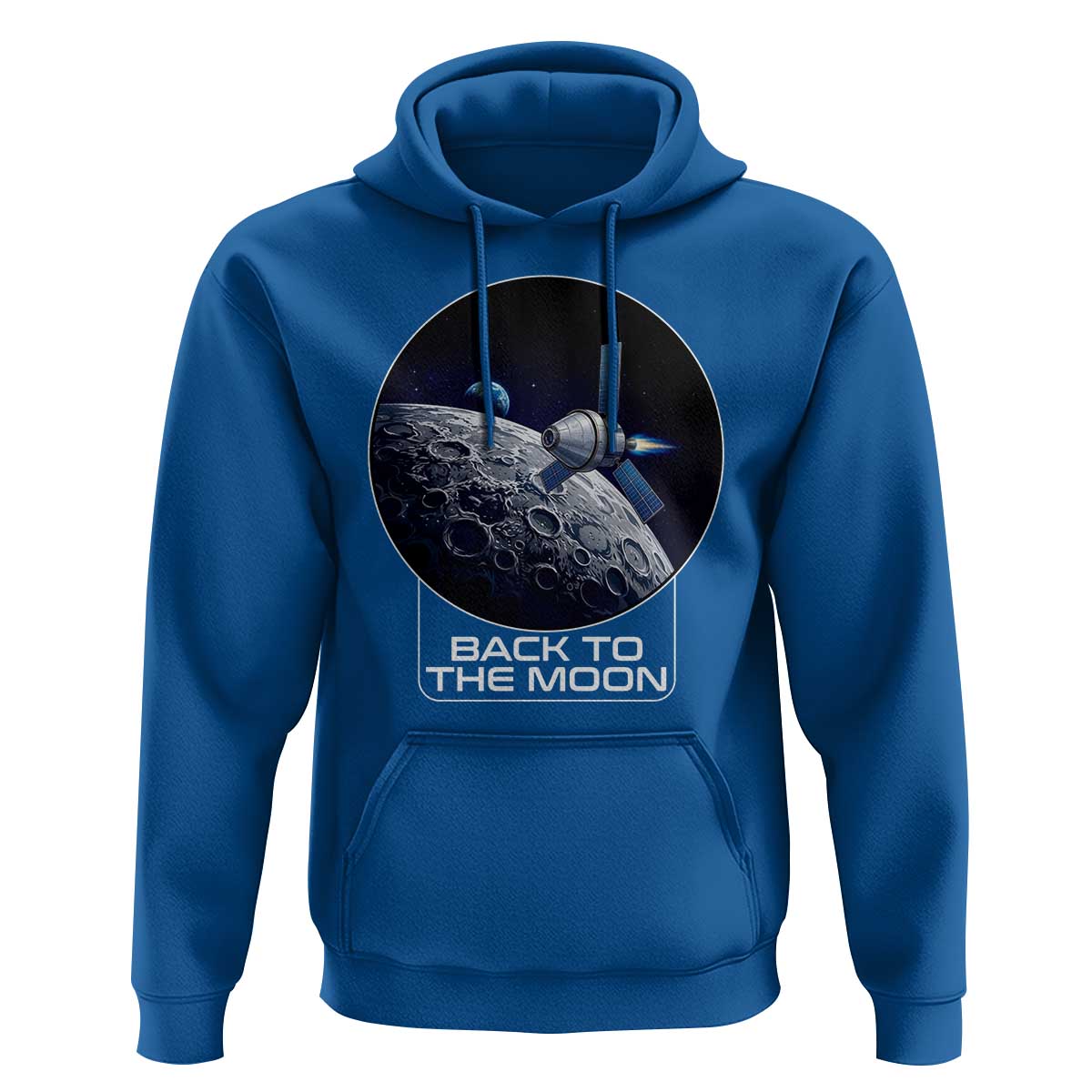 Back To The Moon Hoodie Lunar Mission Astronaut Space Lover