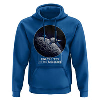 Back To The Moon Hoodie Lunar Mission Astronaut Space Lover