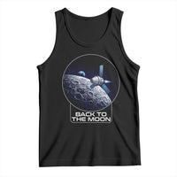 Back To The Moon Tank Top Lunar Mission Astronaut Space Lover