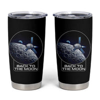Back To The Moon Tumbler Cup Lunar Mission Astronaut Space Lover