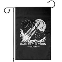 Back To The Moon Garden Flag Space Exploration Moon Journey 2026