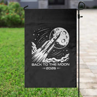 Back To The Moon Garden Flag Space Exploration Moon Journey 2026