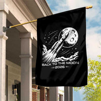 Back To The Moon Garden Flag Space Exploration Moon Journey 2026