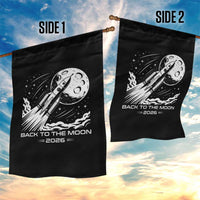 Back To The Moon Garden Flag Space Exploration Moon Journey 2026