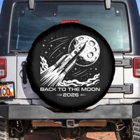 Back To The Moon Spare Tire Cover Space Exploration Moon Journey 2026