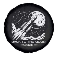 Back To The Moon Spare Tire Cover Space Exploration Moon Journey 2026