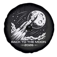 Back To The Moon Spare Tire Cover Space Exploration Moon Journey 2026