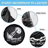 Back To The Moon Spare Tire Cover Space Exploration Moon Journey 2026