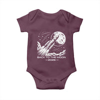 Back To The Moon Baby Onesie Space Exploration Moon Journey 2026
