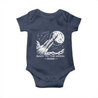 Back To The Moon Baby Onesie Space Exploration Moon Journey 2026
