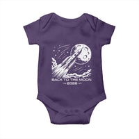 Back To The Moon Baby Onesie Space Exploration Moon Journey 2026