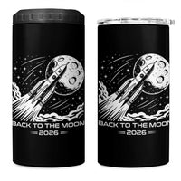 Back To The Moon 4 in 1 Can Cooler Tumbler Space Exploration Moon Journey 2026