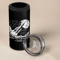 Back To The Moon 4 in 1 Can Cooler Tumbler Space Exploration Moon Journey 2026