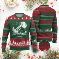 Back To The Moon Ugly Christmas Sweater Space Exploration Moon Journey 2026