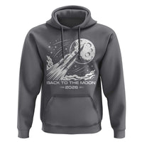 Back To The Moon Hoodie Space Exploration Moon Journey 2026