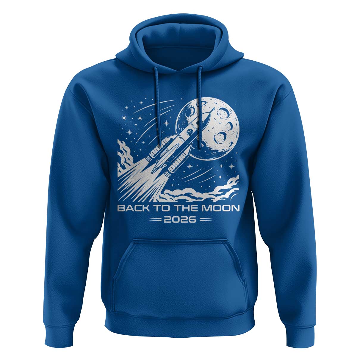 Back To The Moon Hoodie Space Exploration Moon Journey 2026