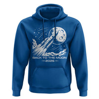 Back To The Moon Hoodie Space Exploration Moon Journey 2026