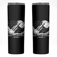Back To The Moon Skinny Tumbler Space Exploration Moon Journey 2026
