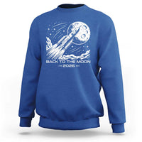 Back To The Moon Sweatshirt Space Exploration Moon Journey 2026