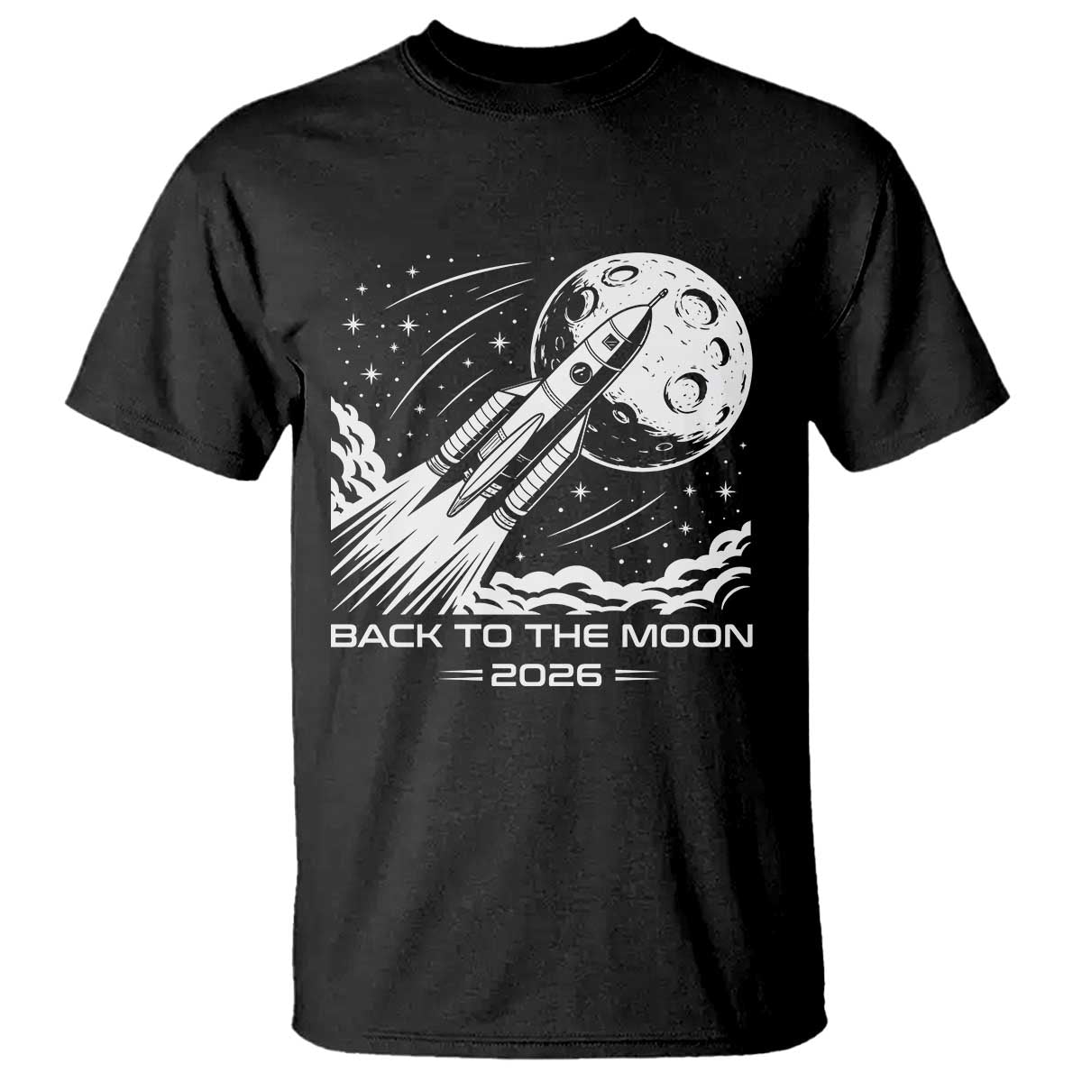 Back To The Moon T Shirt Space Exploration Moon Journey 2026
