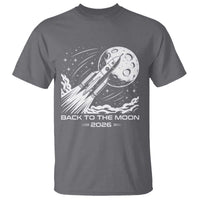 Back To The Moon T Shirt Space Exploration Moon Journey 2026