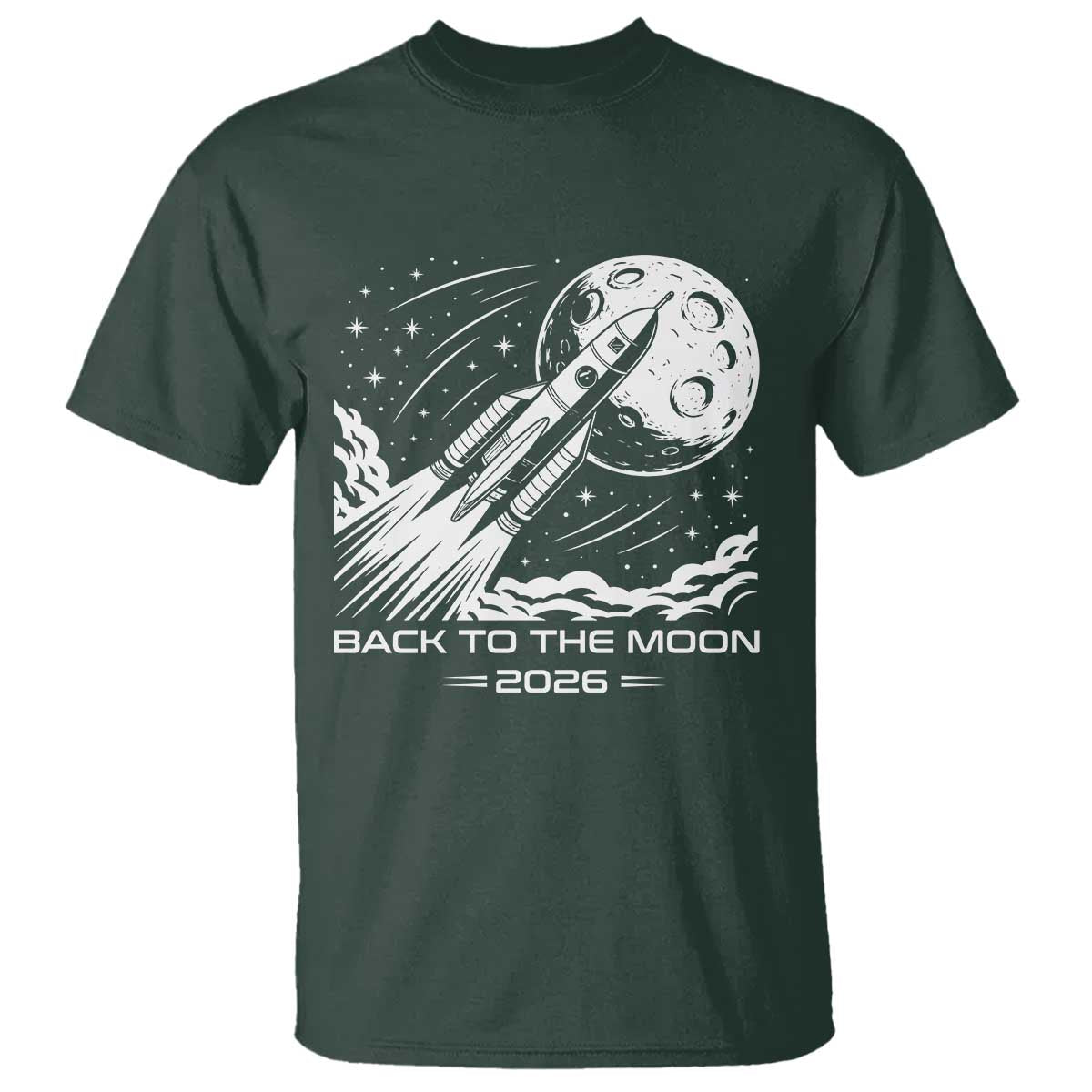 Back To The Moon T Shirt Space Exploration Moon Journey 2026