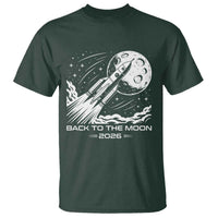Back To The Moon T Shirt Space Exploration Moon Journey 2026