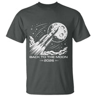 Back To The Moon T Shirt Space Exploration Moon Journey 2026