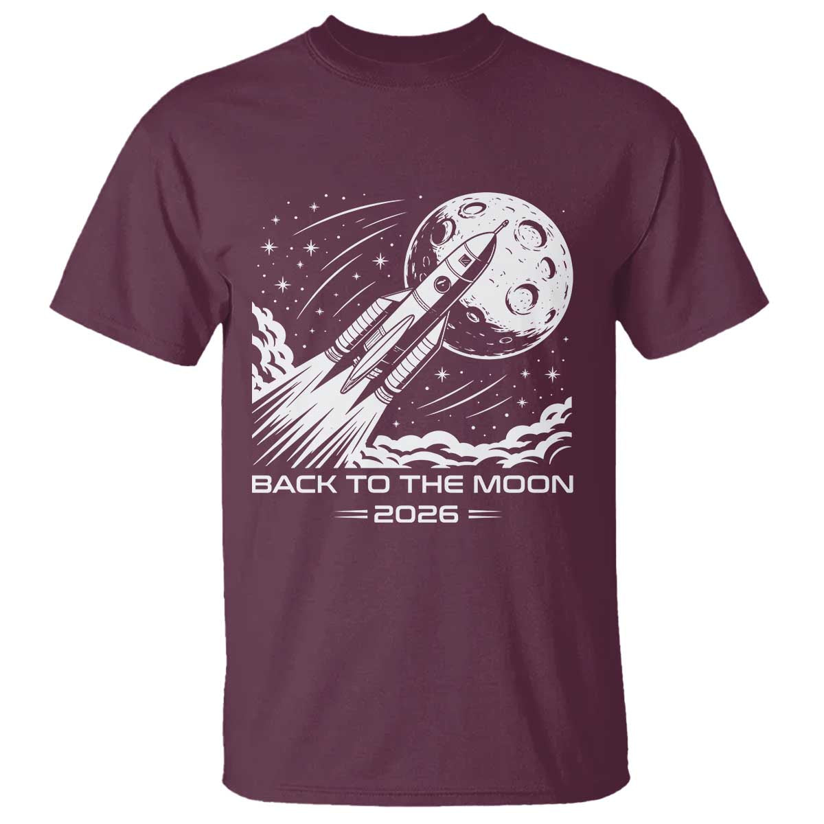 Back To The Moon T Shirt Space Exploration Moon Journey 2026