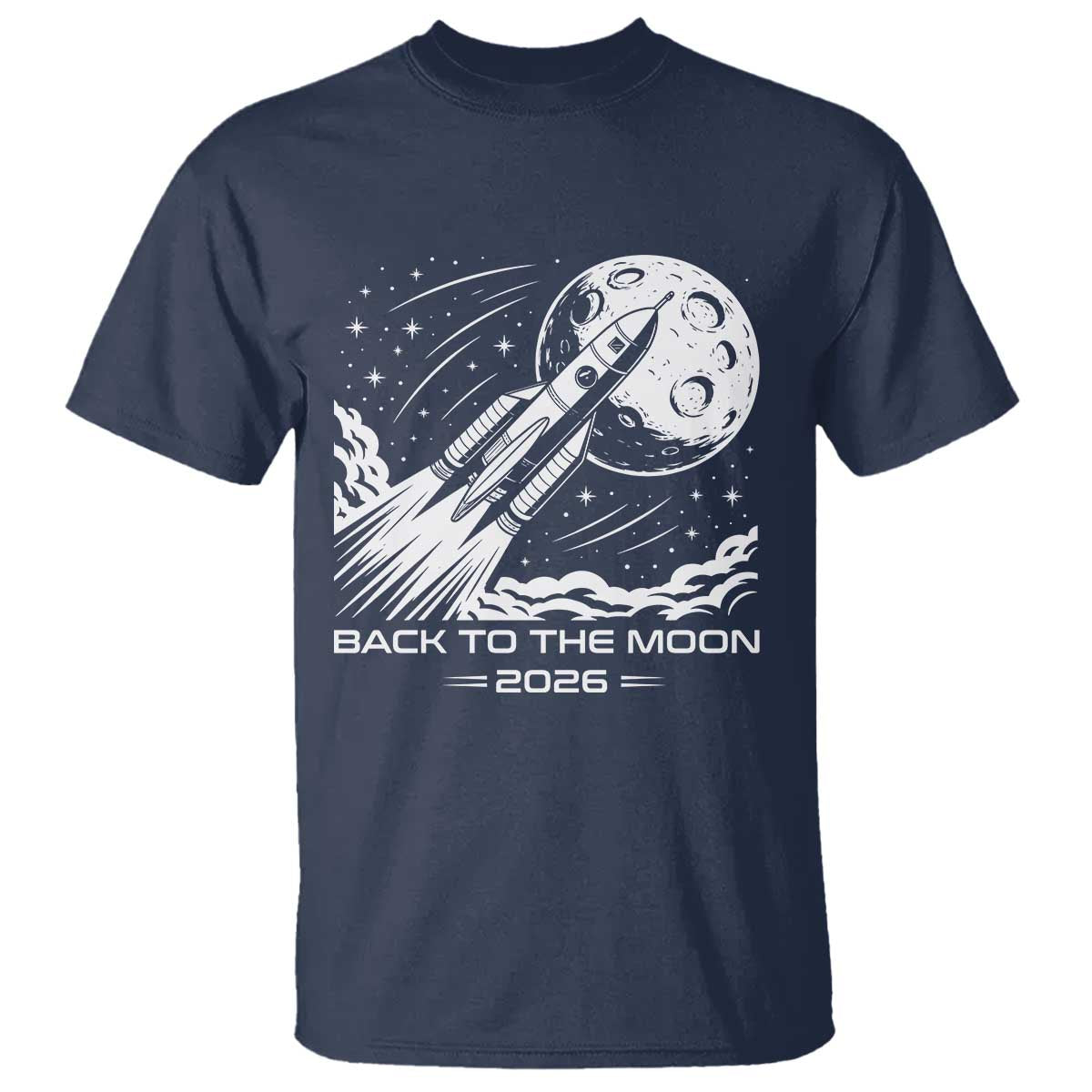 Back To The Moon T Shirt Space Exploration Moon Journey 2026