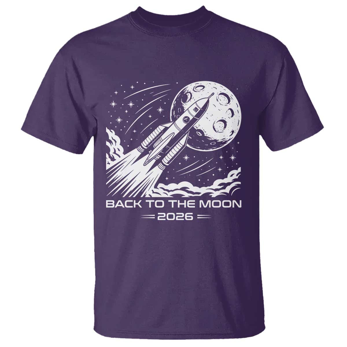 Back To The Moon T Shirt Space Exploration Moon Journey 2026