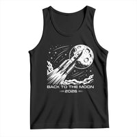Back To The Moon Tank Top Space Exploration Moon Journey 2026