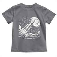 Back To The Moon Toddler T Shirt Space Exploration Moon Journey 2026