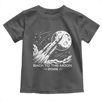 Back To The Moon Toddler T Shirt Space Exploration Moon Journey 2026