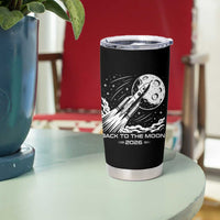 Back To The Moon Tumbler Cup Space Exploration Moon Journey 2026